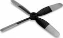 4-Blade Propeller 4.5 x 4.0 UMX P-51 Voodoo