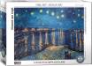 1000pc Puzzle Art Starry Night Over the Rhone