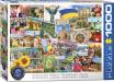 1000pc Puzzle Globetrotter Ukraine