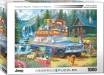 1000pc Puzzle JEEP Loading the Wagoneer