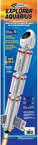 Estes 7253 Explorer Aquarius Model Rocket Kit Skill Level 4 Est7253 for sale online 