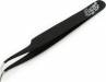 Slant Point Tweezers Black