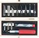 Woodworking Tool Set - Gouges/Routers/Blades & Handle
