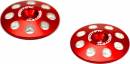 1/8 Red XL Wing Buttons 22mm (2)