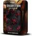 Dice Dragon Storm Silicone 7pc Set Black Dragon Scales