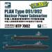 1/700 PLAN Type 091/092   Nuclear Power Submarine