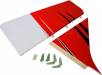 Mamba 70cc Red Vertical Stabilizer w/Rudder