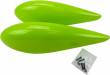 Edge 540 120cc Wheel Pant Set Green