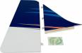 Mamba 70cc Blue Vertical Stabilizer w/Rudder