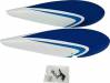 Mamba 70cc Blue Wheel Pants w/Hardware