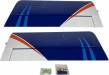 Mamba 70cc Blue Bottom L&R Wing Set
