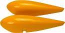 Mamba 120cc Wheel Pants Yellow Scheme w/hardware
