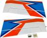 Ultimate 70cc Top Wing Set Orange Scheme (Left and Right)
