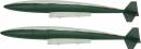 F-100D 90mm Drop Tank Set Green