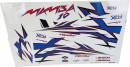 Mamba 10e G1/G2 Decal Set Blue