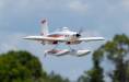 Float Set w/Struts/LEDS Orange, RV-8 10e Super PNP