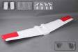 Main Wing T-28 V4 1400mm Red