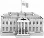 Metal Works 3D White House Laser Cut Model