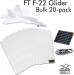 FT Fighter Glider Bulk 20-Pack (F-22)