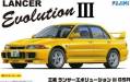 1/24 Mitsubishi Lancer Evolution III GSR w/Window Frame Maskin