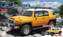 1/24 Toyota FJ Cruiser (Two-tone Yellow) Pre-Painted SNAP
