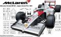 1/20 McLaren Honda MP4/6 (Japan GP/San Marino GP/Brazil GP)