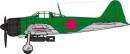 1/700 IJN Carrier-Based Aircrft Set 2 (Late)
