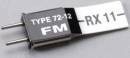 Rx Crystal FM Short #11 72.010