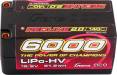 Gens Ace Redline Series 140C 6000mAh 15.2V 4S2P Hard Case 5.0mm