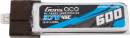 Gens Ace Li-Po 45C 600mAh 3.7V w/JST-PHR UMX