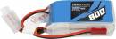 Gens ACE Li-Po 45C 800mAh 11.1V 3S1P JST/20AWG