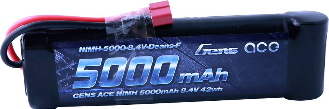Gens ace Gens ace Batterie NiMh 7.2V-3700Mah (Deans) 135x48