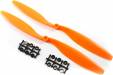 ABS Slow Flyer Prop 12x4.5 Orange (2)