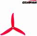 VANOVER 5136 PC 3-Blade Props - Clear Red (2pr)