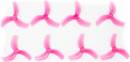 D63 Ducted PC 3-Blade 1.5mm - Pink (4pr)