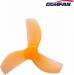 35mm PC 3-Blade 1mm - Orange (4pr)