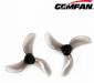 31mm 1208 PC 3-Blade 1.5mm - Clear Black (4pr)