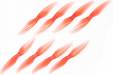 LR 4024 PC 2-Blade 1.5mm - Clear Red (4pr)