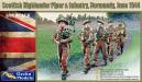 1/35 Scottish Highlander Piper & Infantry, Normandy, June 1