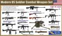 1/35 Modern US Soldier Combat Weapon Set