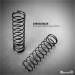 Shock Spring 19x68mm Medium White (2)