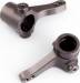 Aluminum One Piece Knuckle Arm (Titanium Gray) (2)