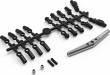 GR01 Machined M4 99mm Upper Link (Silver) GOM