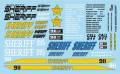 1/24-1/25 Sheriff Decal Sheet