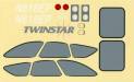 Decal Set Twinstar EP ARF