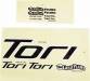Tori 2M EP Sailplane Decals