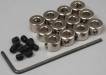 Plated Wheel Collar 1/8