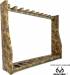 1/3 Mini Gun Rack Acrylic Holds 10 Guns Camo