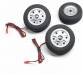 Wheels Set w/Brakes Hawk/T-45 140-160N