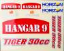 Tiger 30cc Decal Set